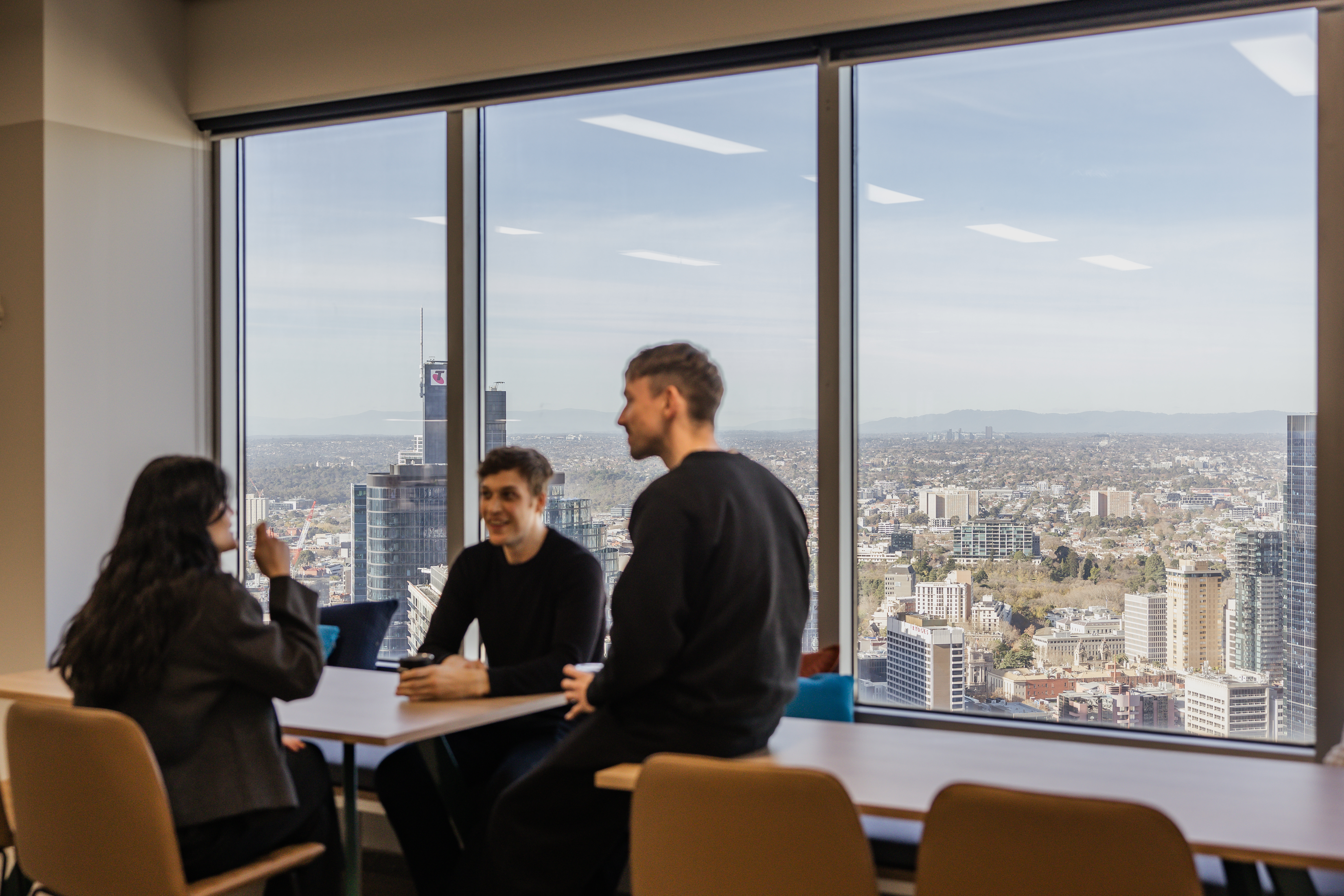 Team lunch gathering